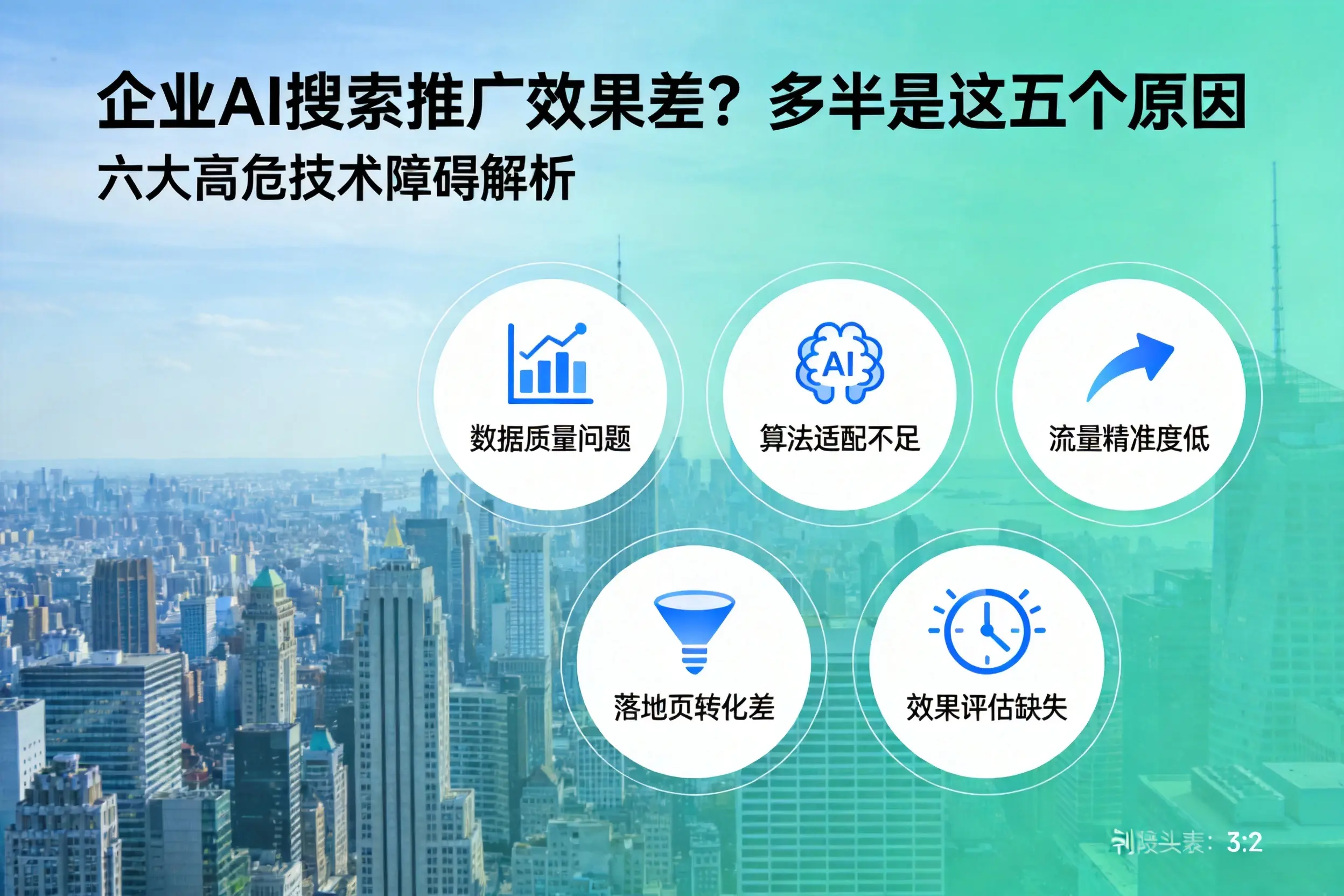 色尼企业AI搜索推广效果差？多半是这五个原因